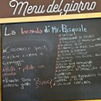 La Locanda Di Mr. Pasquale menu